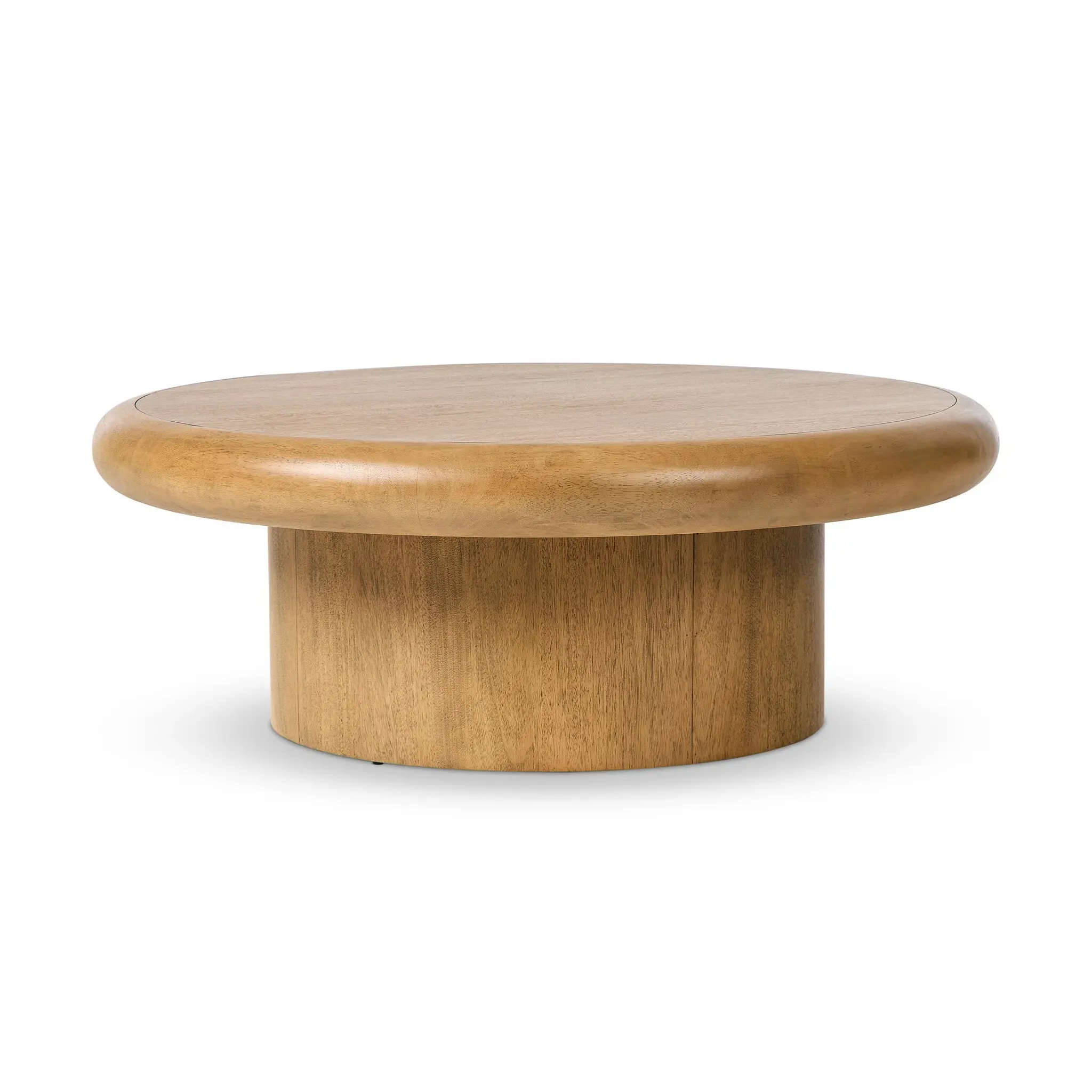 Four Hands Zach Light Tone Round Coffee Table Four Hands Zach Light Tone Round Coffee Table