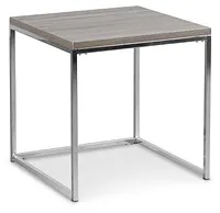 Elliot Gray Tall End Table