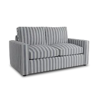 Siesta Sea Lane Dark Blue Fabric Innerspring Sleeper