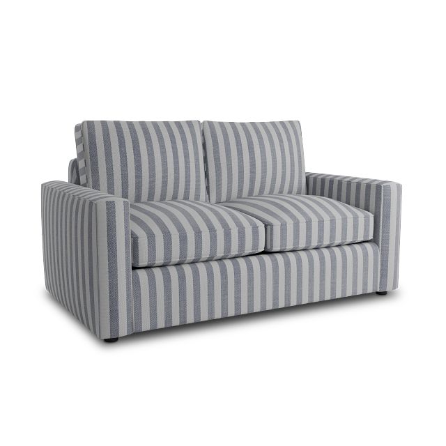 Siesta Sea Lane Dark Blue Fabric Innerspring Sleeper