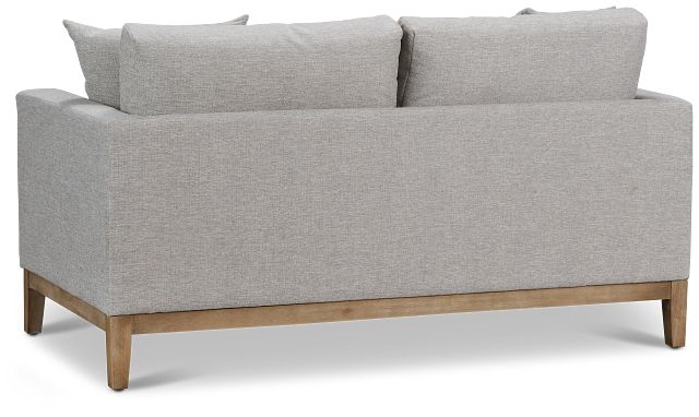 Emma Gray Fabric Loveseat