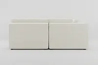 Destin Elite Ivory Fabric 6-piece Pit Sectional