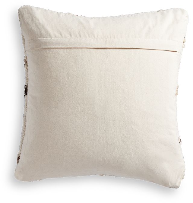 Saters White 22" Accent Pillow