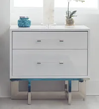 Cortina White Nightstand