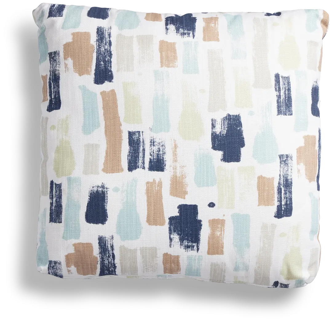 Artist Dark Blue 18" Accent Pillow Artist Dark Blue 18" Accent Pillow
