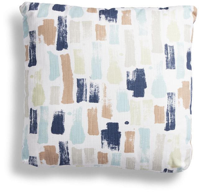 Artist Dark Blue 18" Accent Pillow