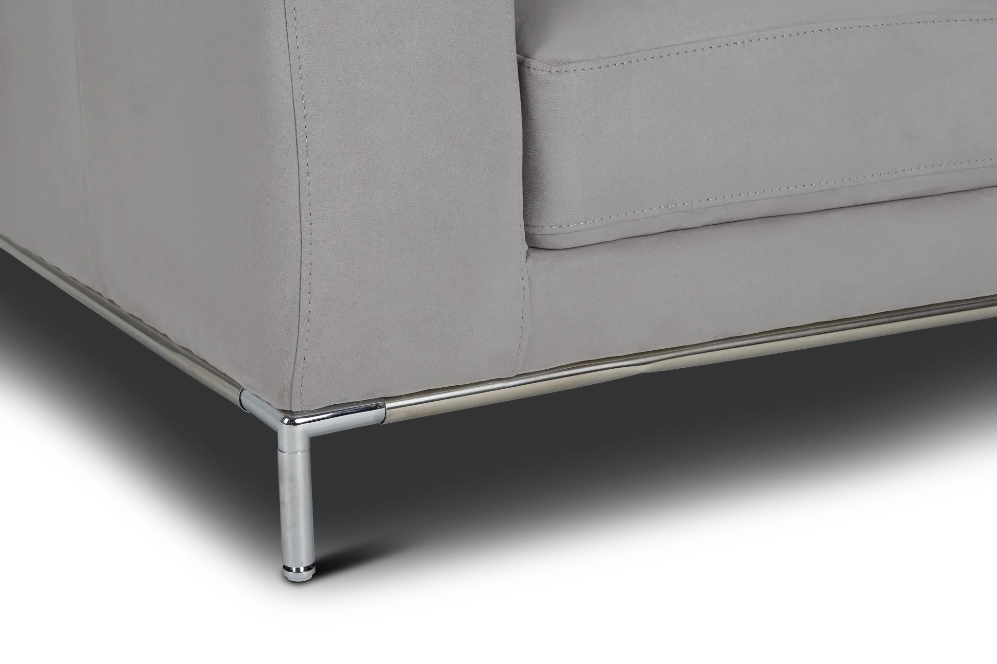 Wynn Light Gray Micro Chair