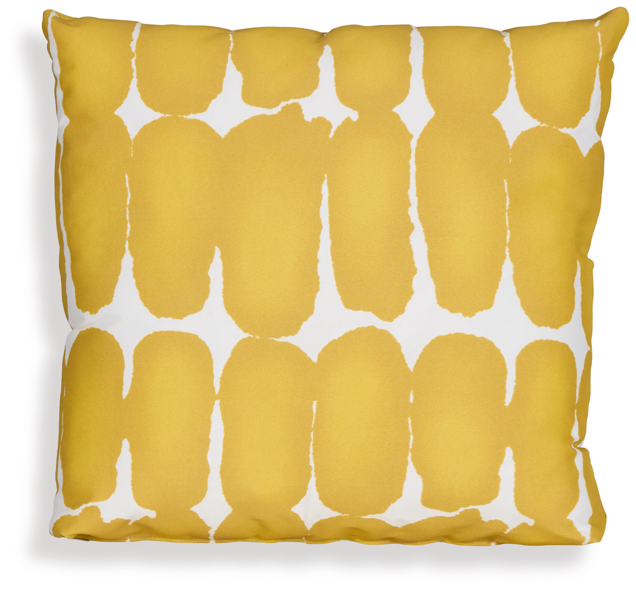 Shiba Dot Yellow 20" Indoor/outdoor Accent Pillow