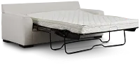 Austin White Fabric Innerspring Sleeper
