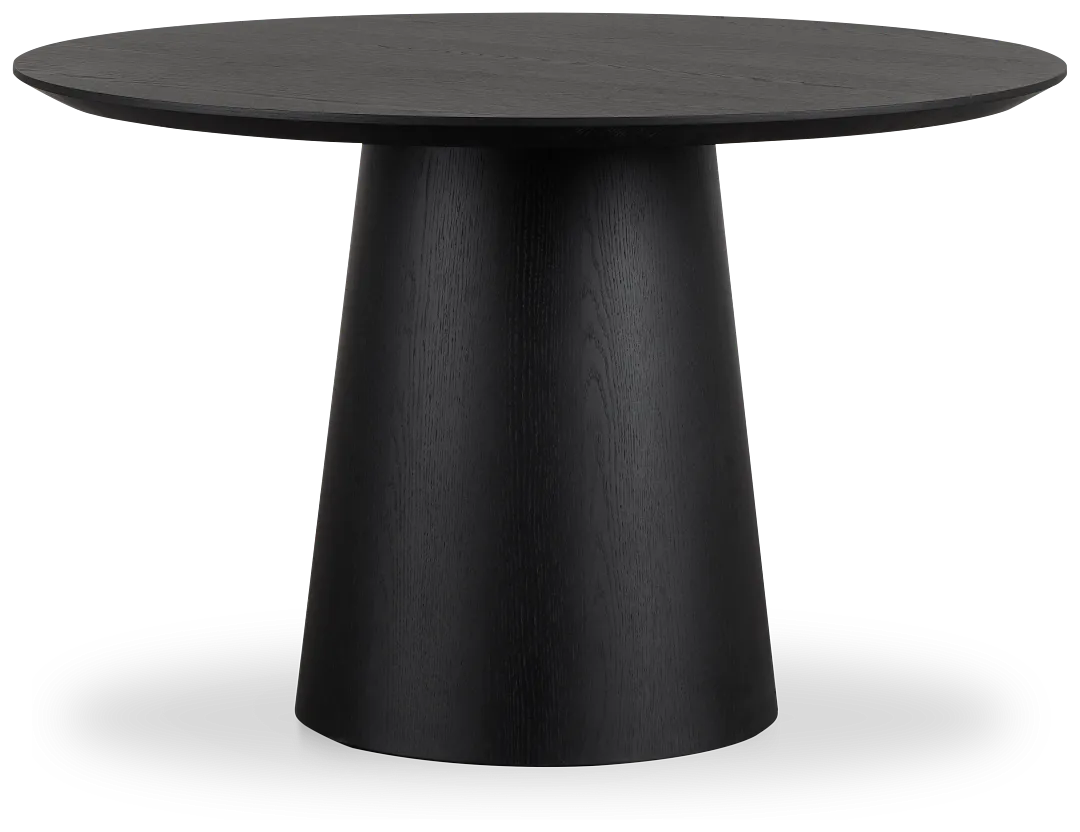 Nomad Black 47" Round Table