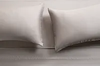 Rest & Renew Tencel Gray 300 Thread Set Of 2 Pillowcases