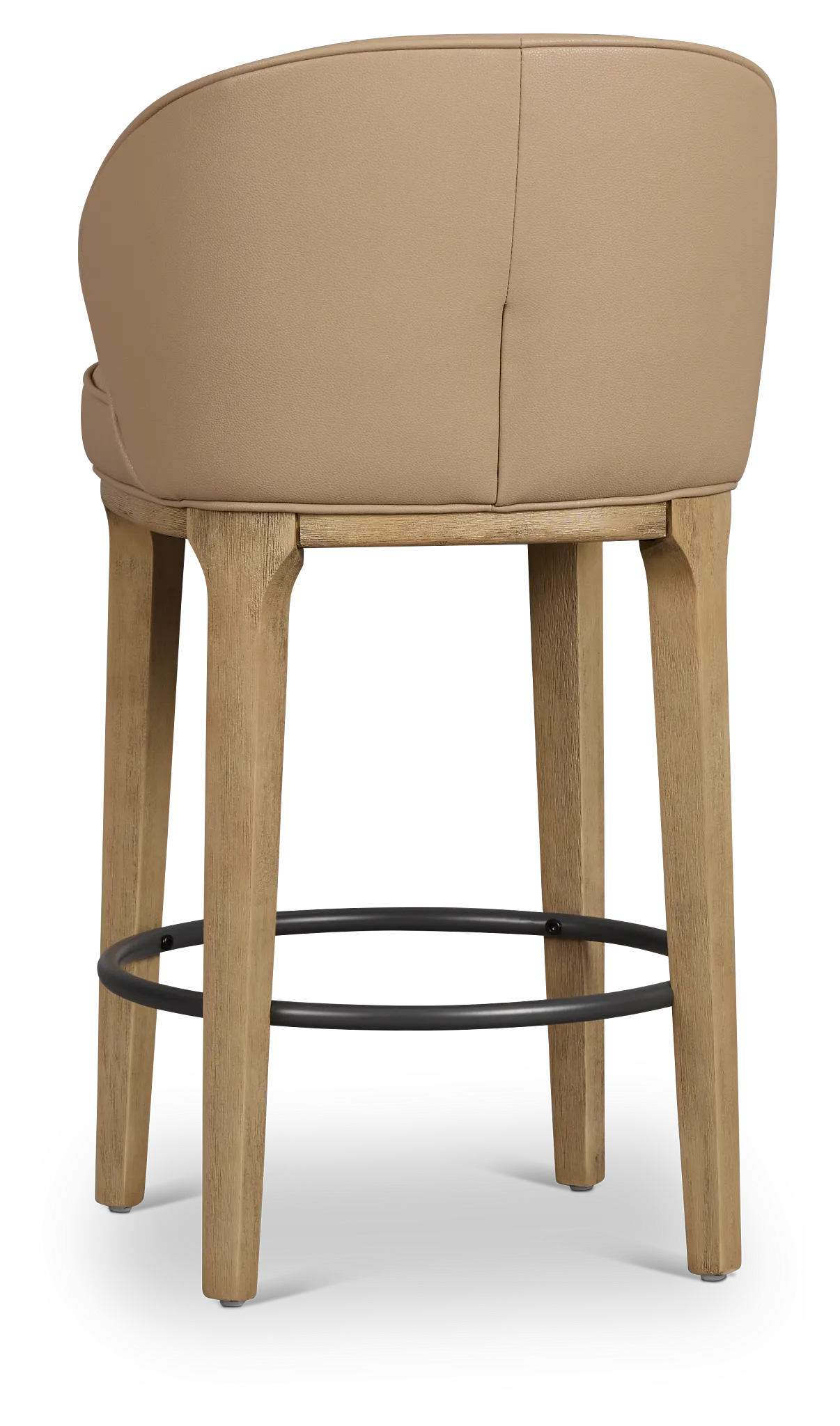 Libby Taupemicro 24" Upholstered Barstool