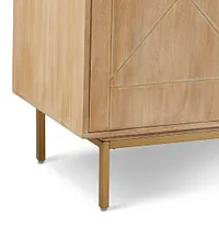 Valley Light Tone Four-door Cabinet