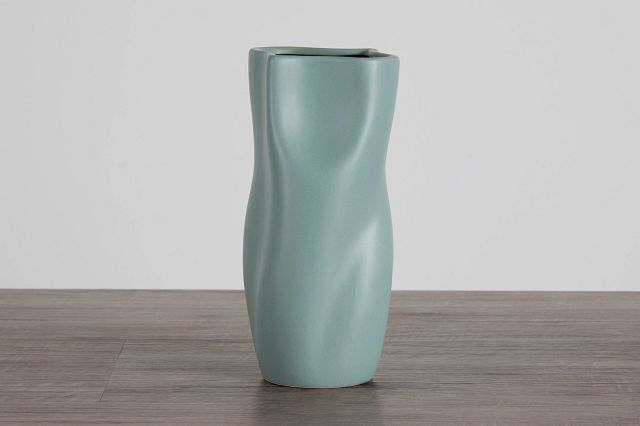 Augusta Green Small Vase