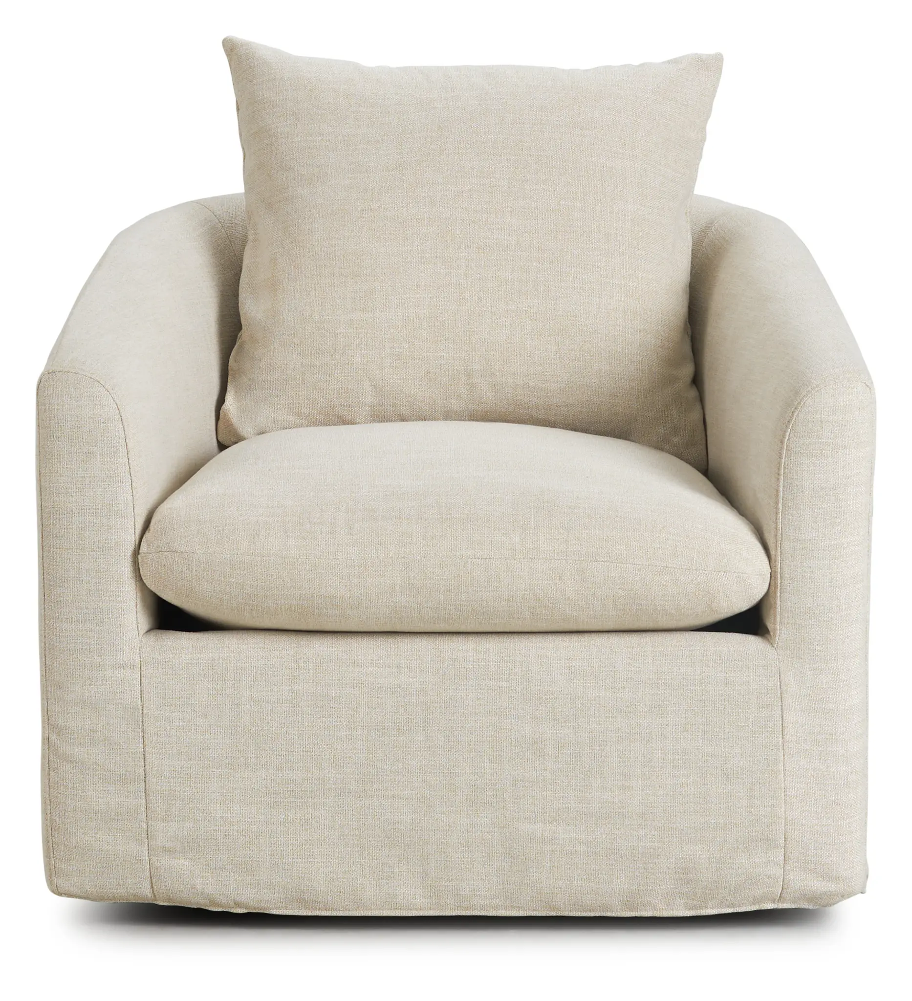 Willow Light Beige Fabric Swivel Chair Willow Light Beige Fabric Swivel Chair
