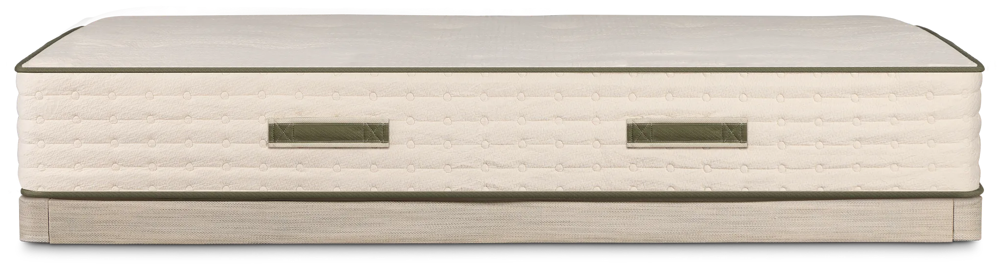 Avocado Green Firm Low-profile Mattress Set