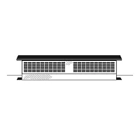 Ge 6361 Series Stainless Steel 36" Downdraft System