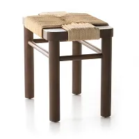 Four Hands Barios Mid Tone Woven Accent Stool