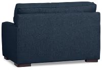 Sinclair Dark Blue Fabric Cooling Memory Foam Sleeper