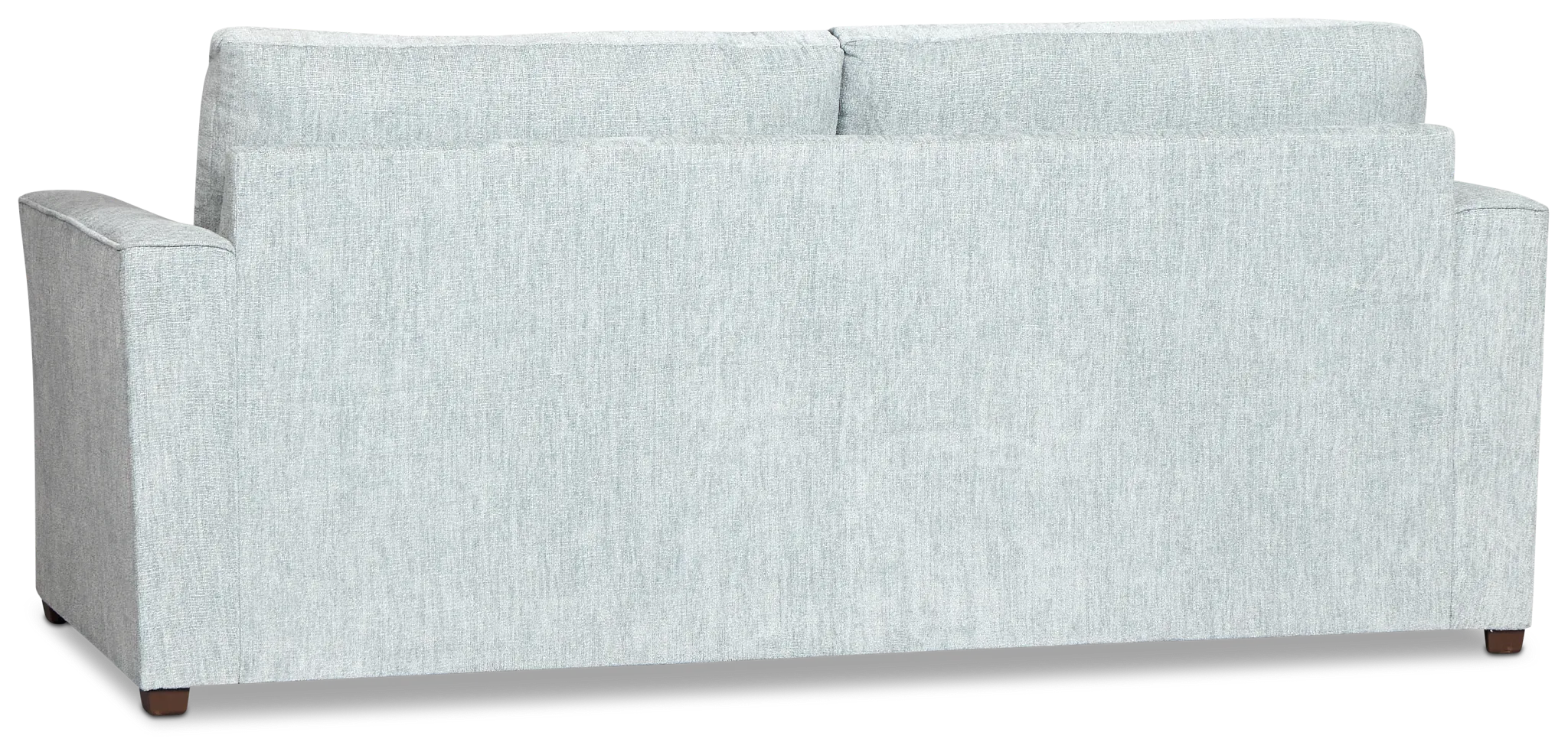 Shore Light Blue Fabric Cooling Memory Foam Sleeper