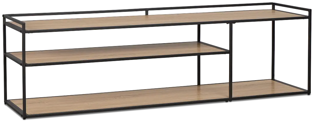 Lynden Light Tone Open Tv Stand Lynden Light Tone Open Tv Stand