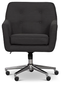 Adeline Dark Gray Desk Chair