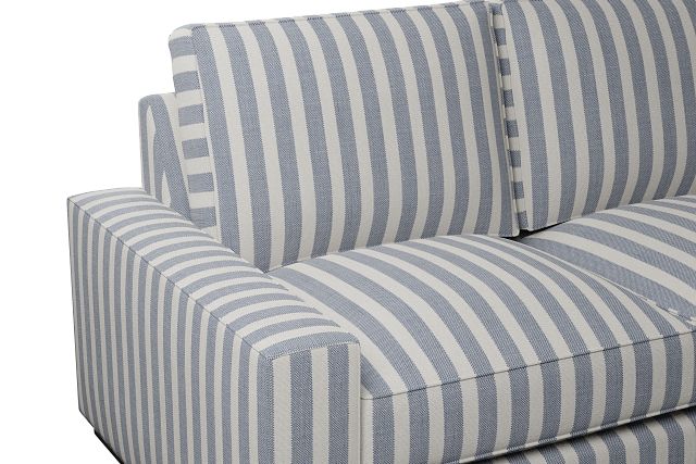 Edgewater Sea Lane Dark Blue Right Chaise Sectional