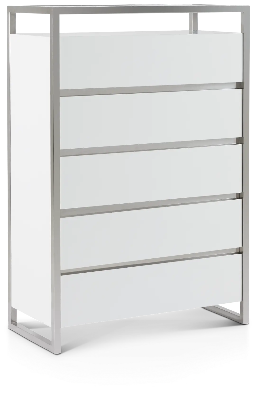 Miami White Drawer Chest Miami White Drawer Chest
