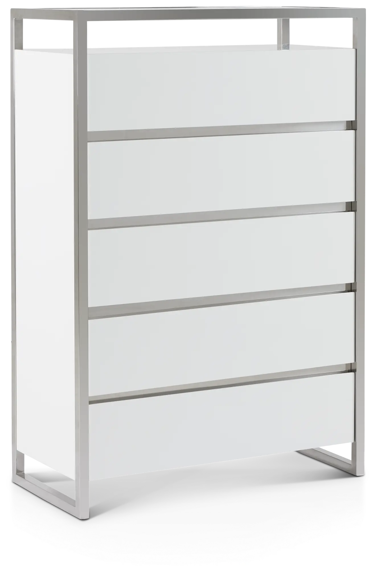 Miami White Drawer Chest Miami White Drawer Chest