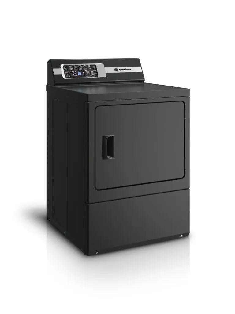Speed Queen 7004 Series Black Front Load Electric Dryer