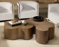 Ellya Bronze Short Nesting Coffee Table