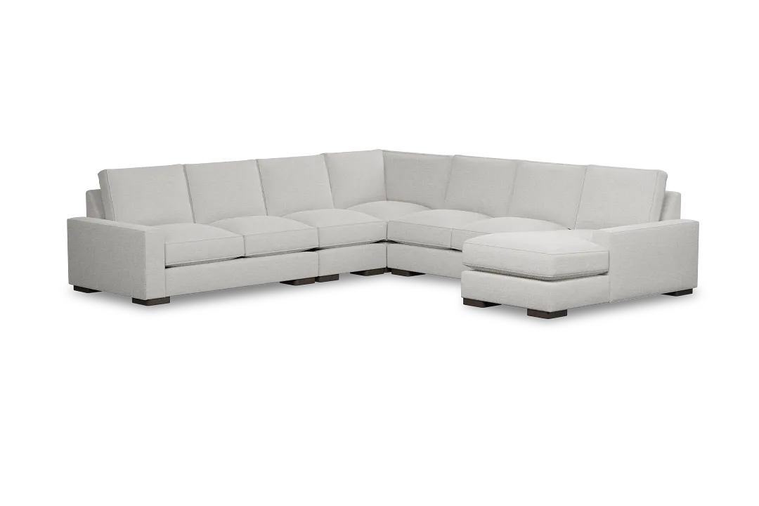 Edgewater Maguire Ivory Large Right Chaise Sectional