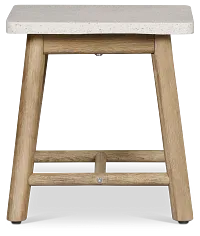 Azure Light Tone Square End Table