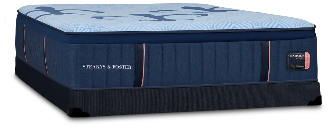 Stearns & Foster Lux Estate Elite 14" Soft Low-profile Mattress Set Stearns & Foster Lux Estate Elite 14" Soft Low-profile Mattress Set