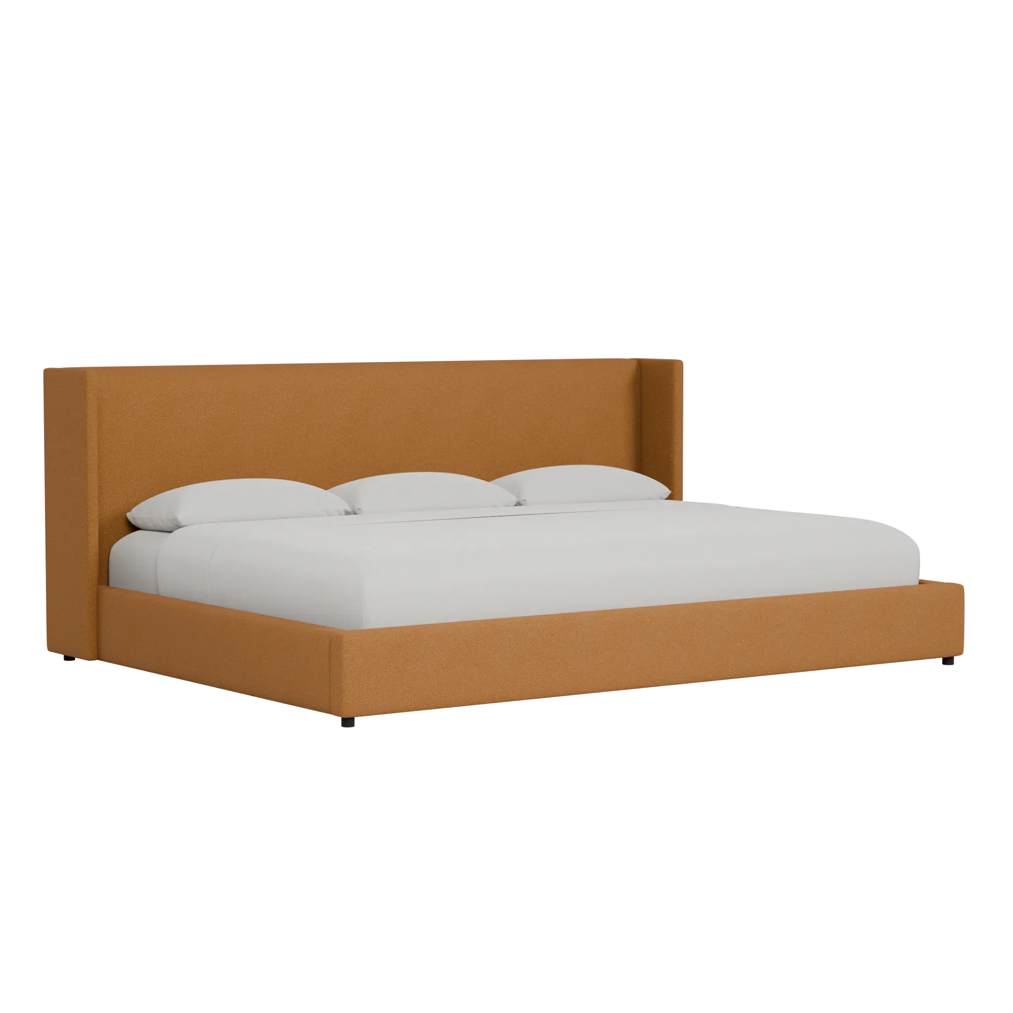 Captiva Elite Light Brown 48" Upholstered Shelter Bed Captiva Elite Light Brown 48" Upholstered Shelter Bed