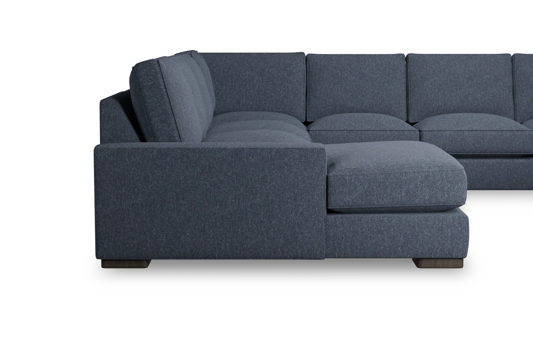 Edgewater Maguire Blue Large Left Chaise Sectional