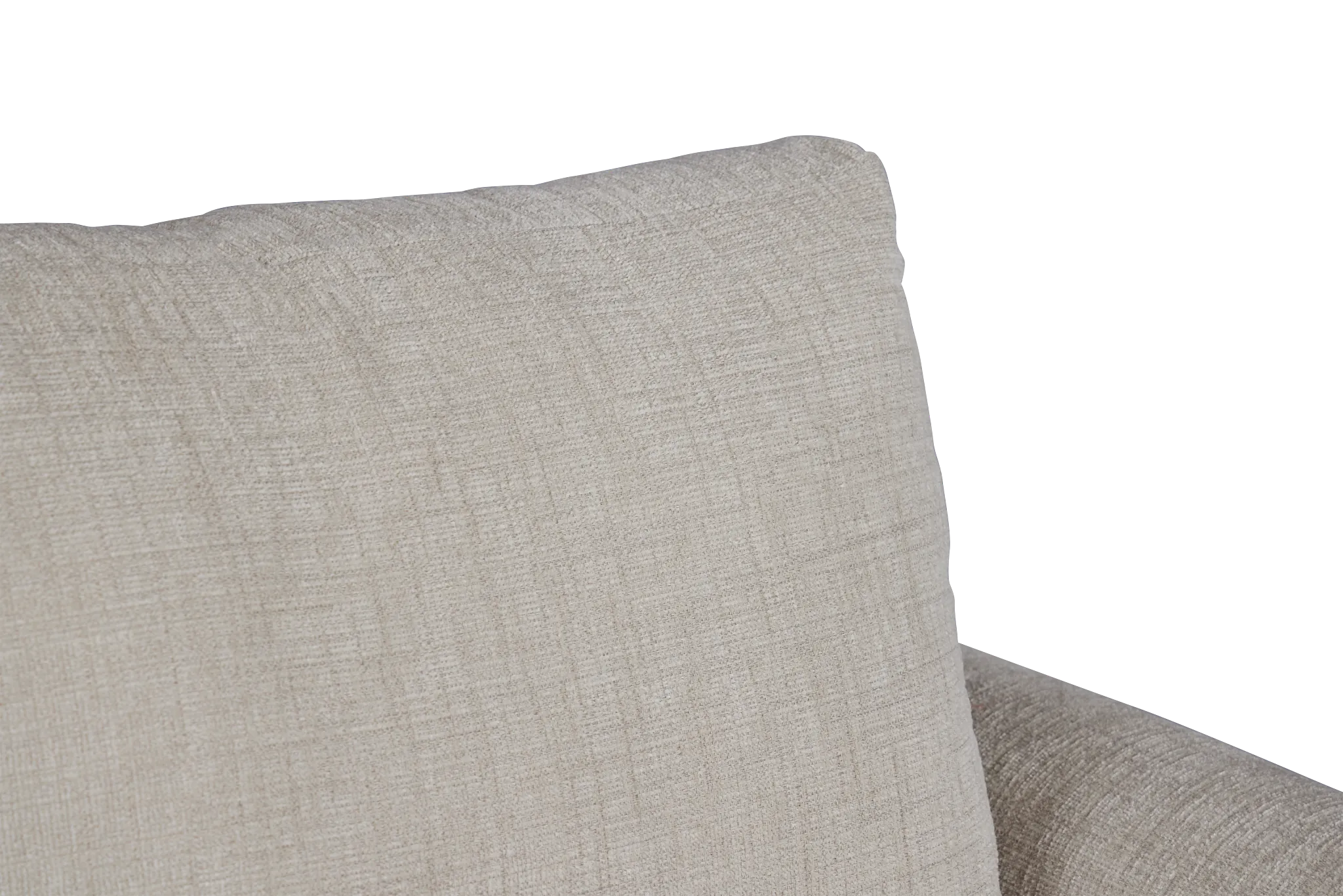 Maxie Light Beige Micro Loveseat