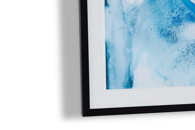 Turq Blue Framed Wall Art