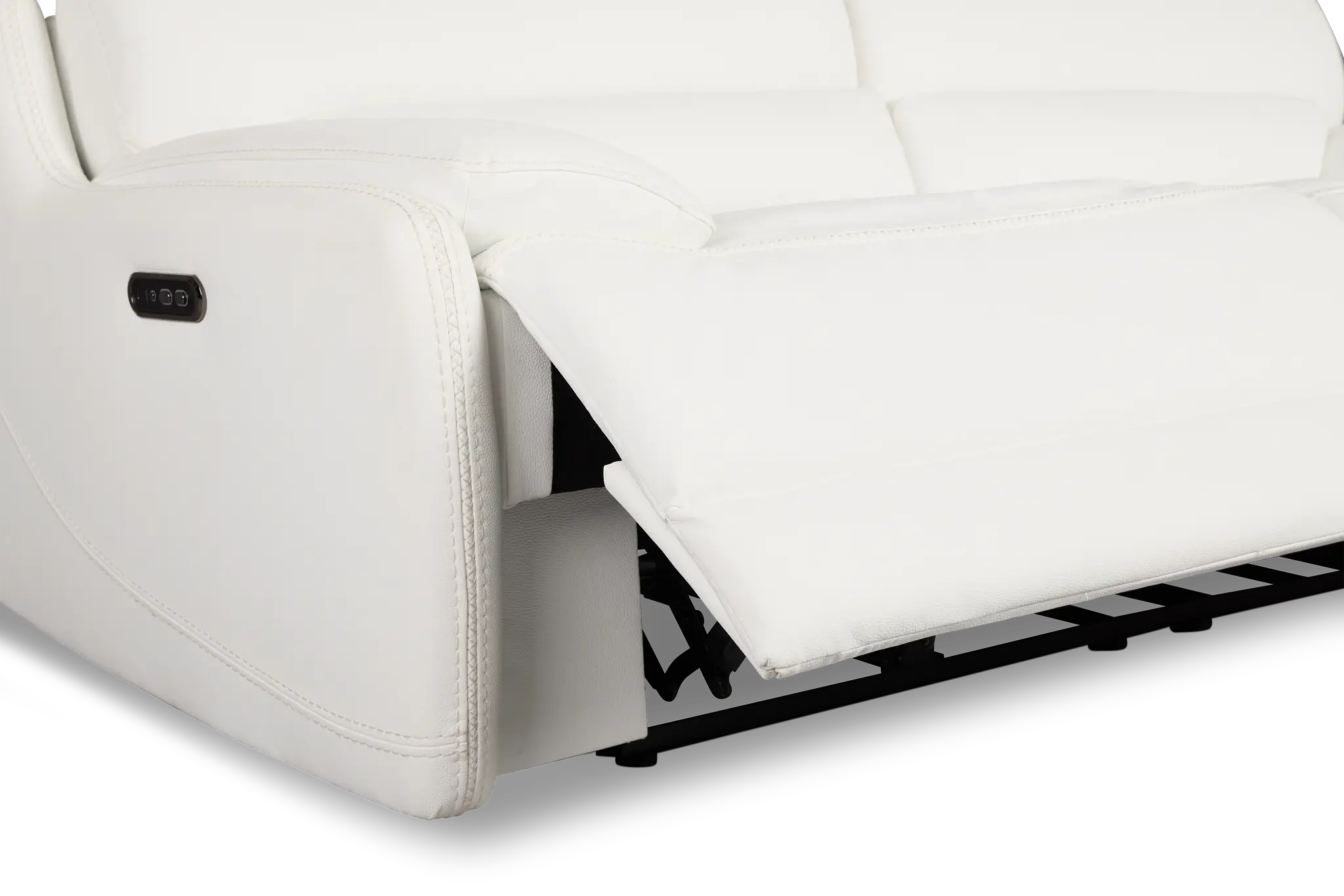 Jett White Micro Power Reclining Sofa Jett White Micro Power Reclining Sofa