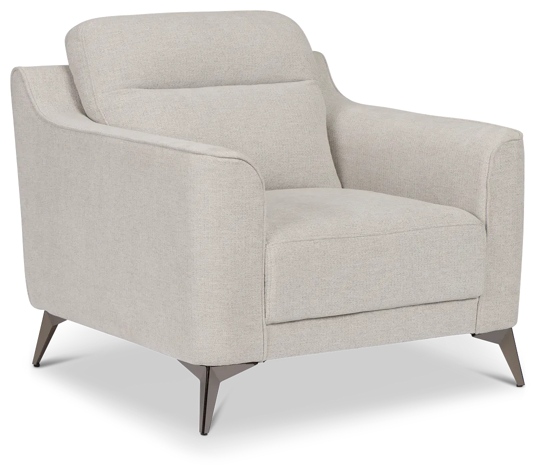 Talia Gray Fabric Chair