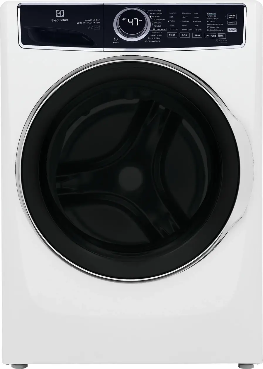 Electrolux 7637 Series White Front Load Washer Electrolux 7637 Series White Front Load Washer