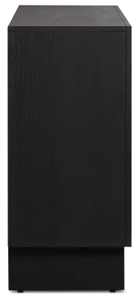 Palonna Black 4 Door Credenza