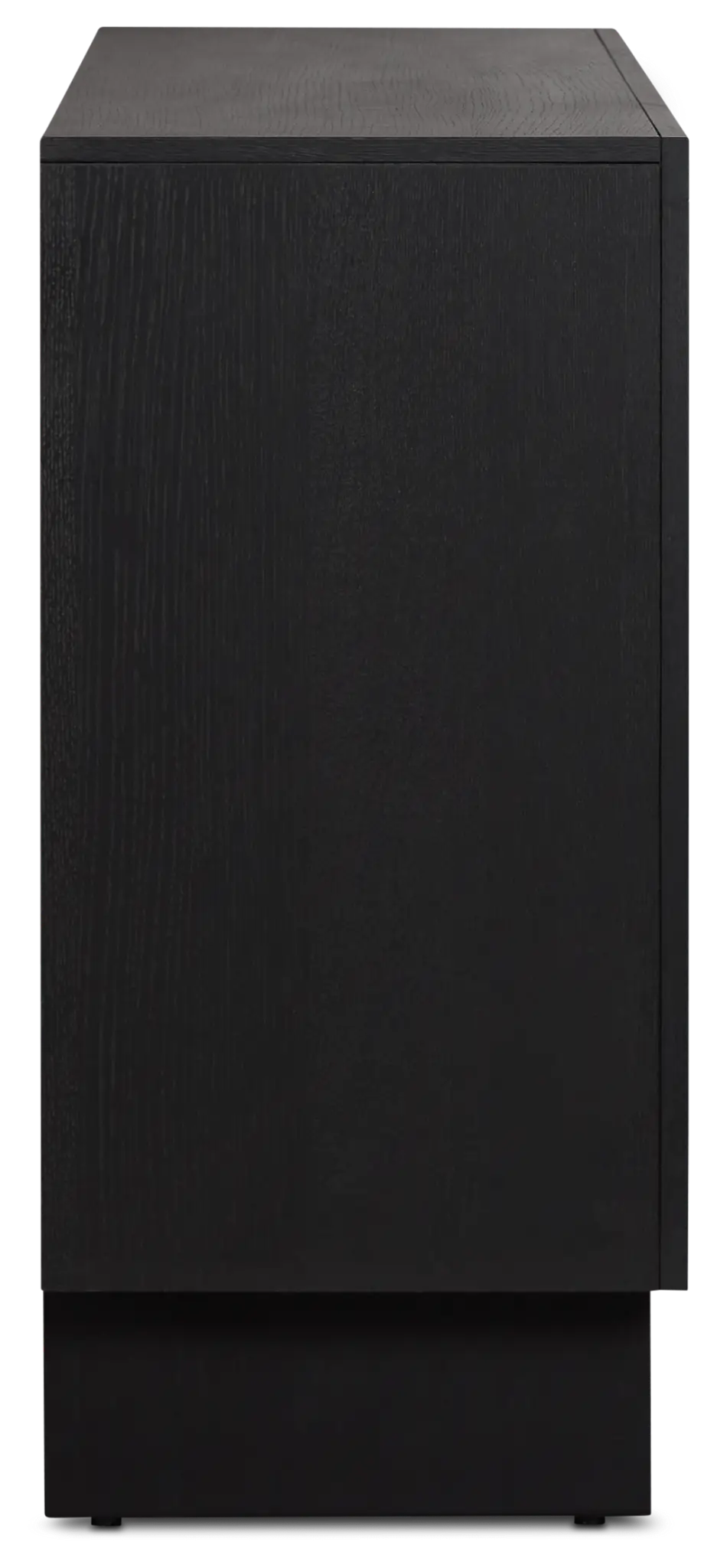 Palonna Black 4 Door Credenza Palonna Black 4 Door Credenza