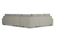 Edgewater Elite Gray Medium Two-arm Sectional