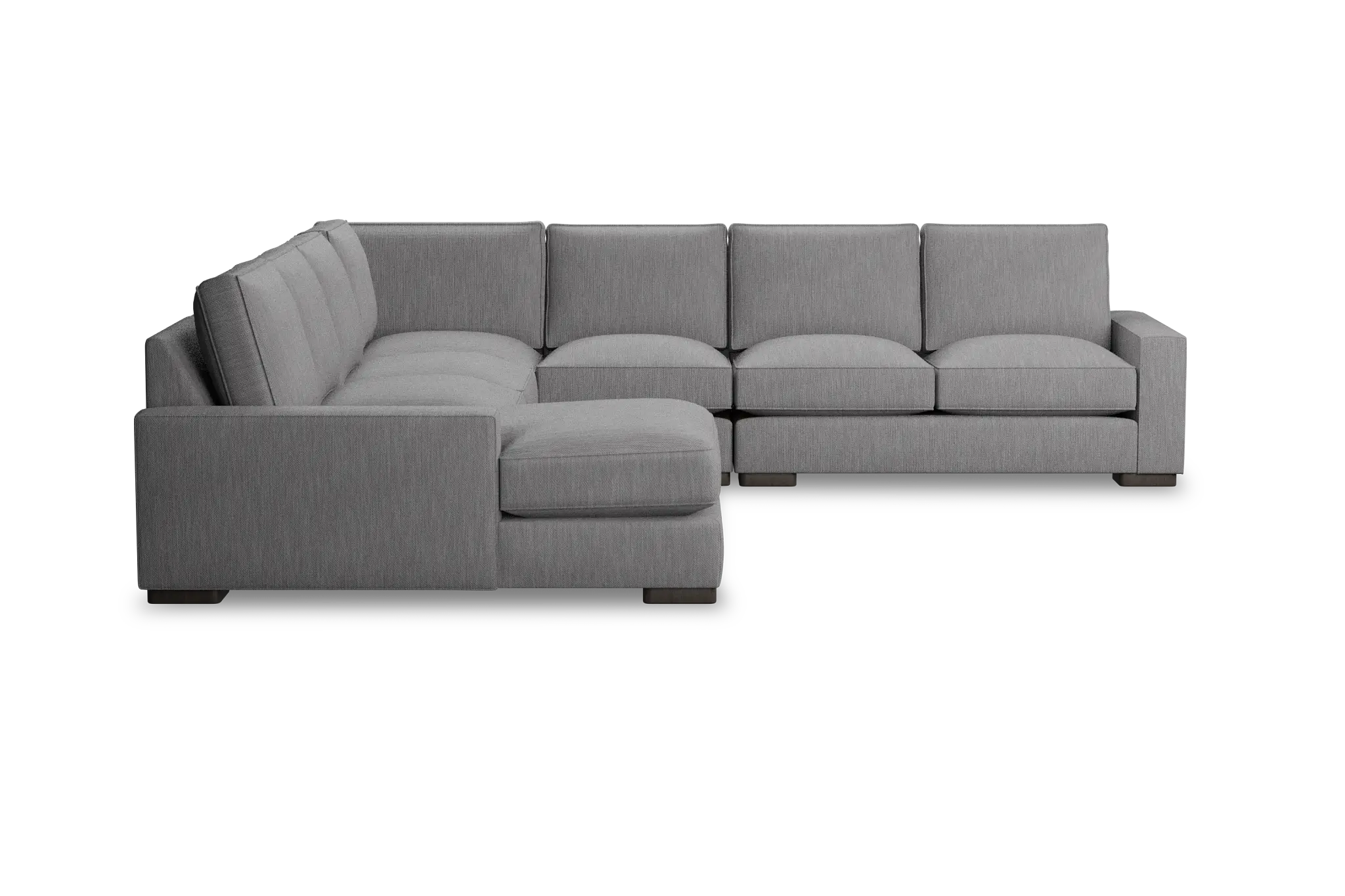 Edgewater Revenue Gray Large Left Chaise Sectional Edgewater Revenue Gray Large Left Chaise Sectional