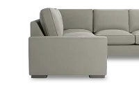 Edgewater Elite Gray Small Two-arm Sectional