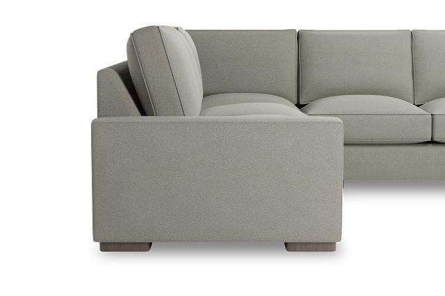 Edgewater Elite Gray Small Two-arm Sectional