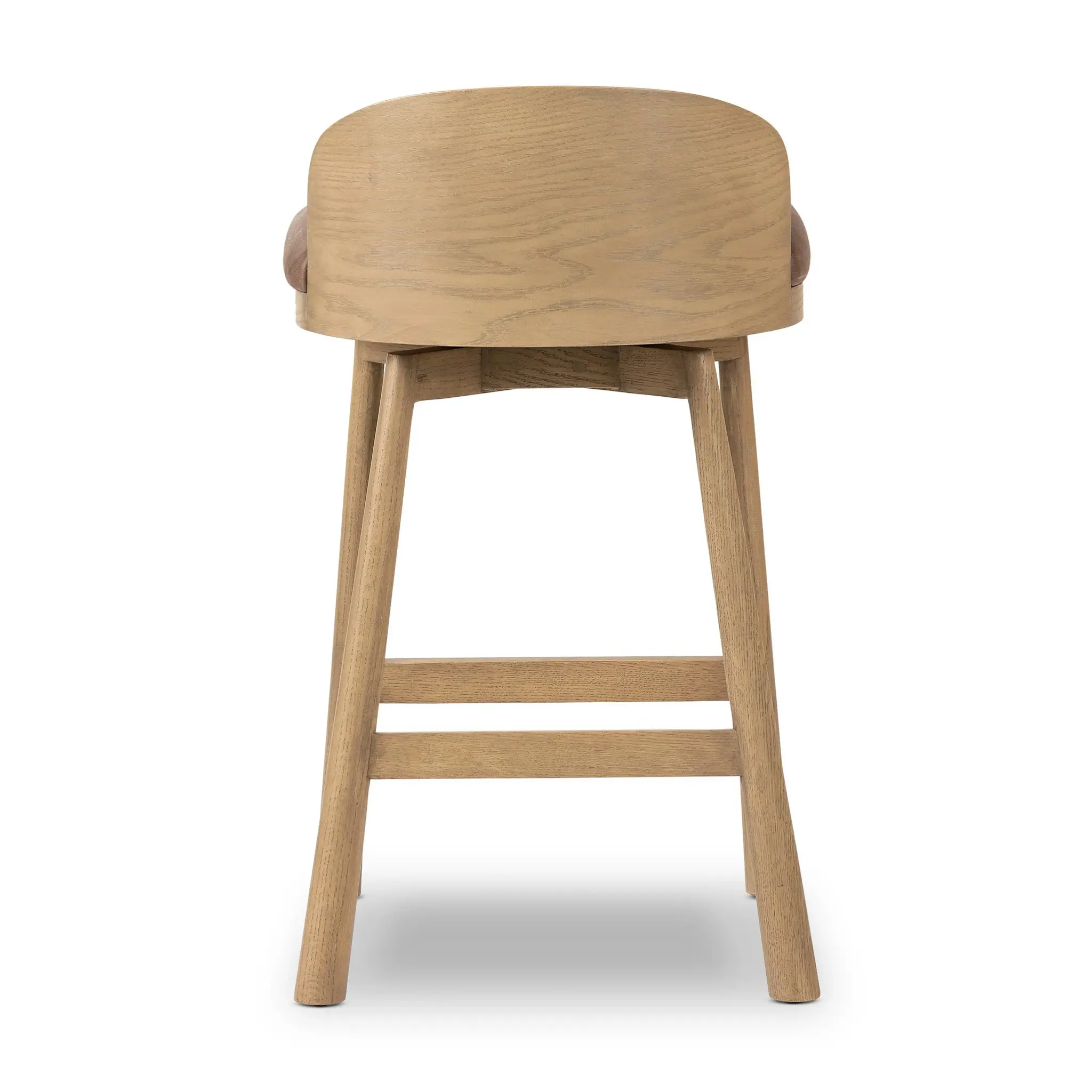 Four Hands Cloris Light Tone 24" Upholstered Barstool Four Hands Cloris Light Tone 24" Upholstered Barstool