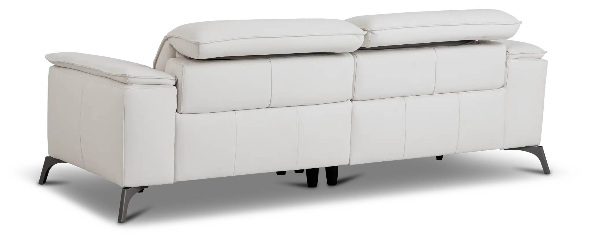 Pearson White Leather Sofa Pearson White Leather Sofa