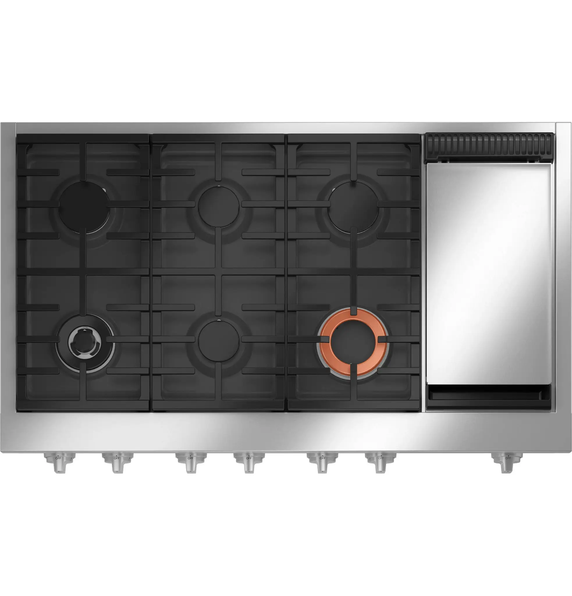 Cafe 486 Series Stainless Steel 48" Gas Cook Top Cafe 486 Series Stainless Steel 48" Gas Cook Top